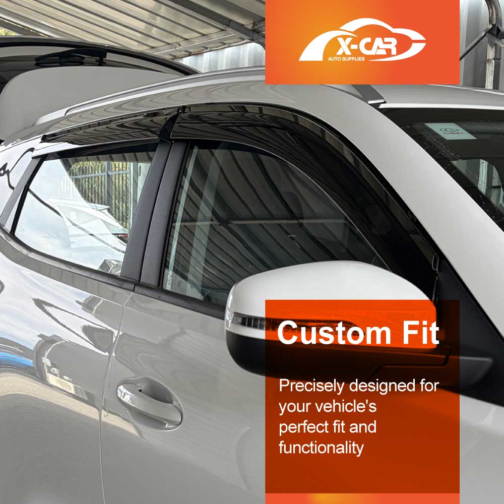 Weathershields for Chery Tiggo 4 2025-Onwards Car Weather Shields Wind Deflectors Window Sun Visor 4 Pcs