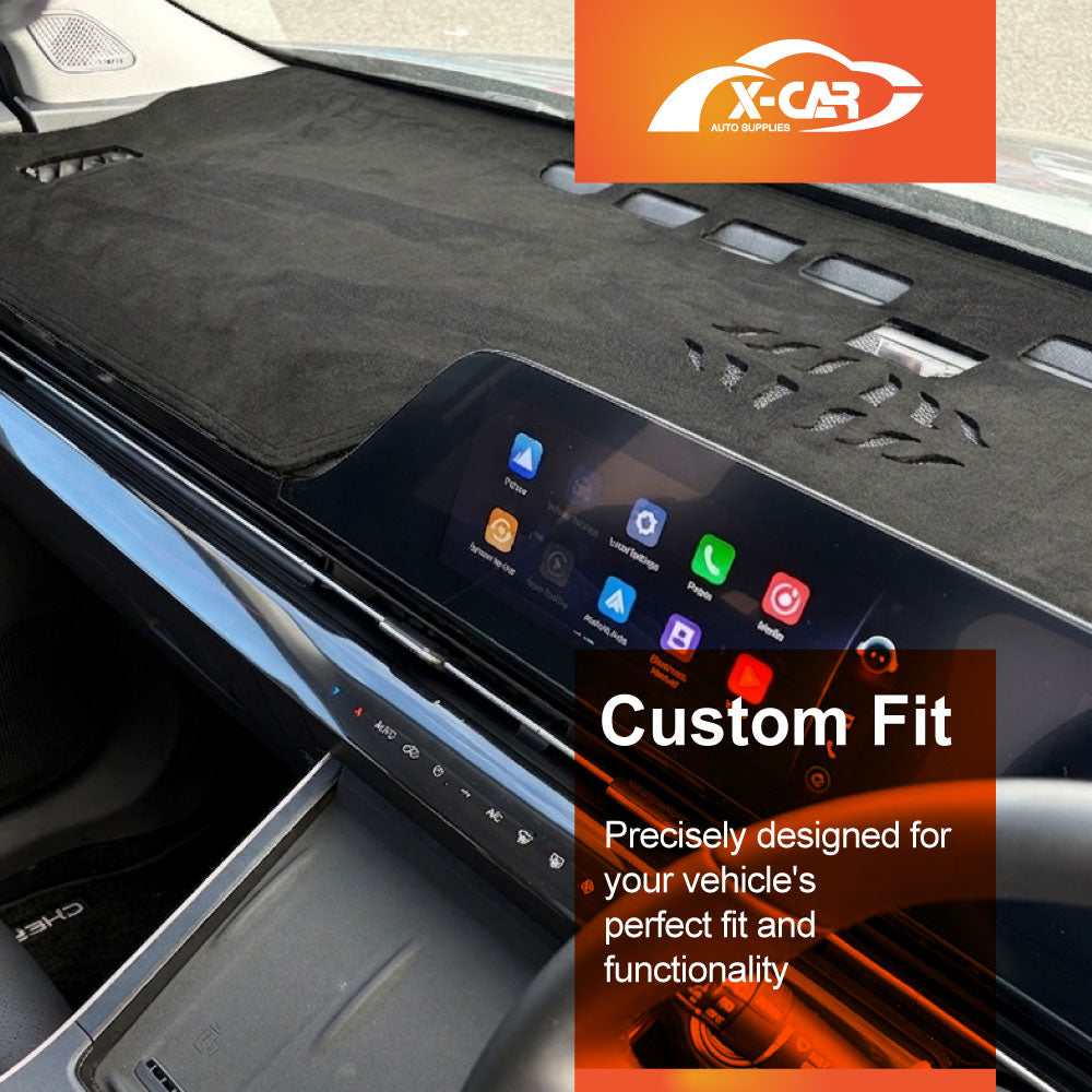 Dash Mat for Chery C5 2025-Onwards Non-Slip Microfiber Dashboard Pad Cover Interior Accessories
