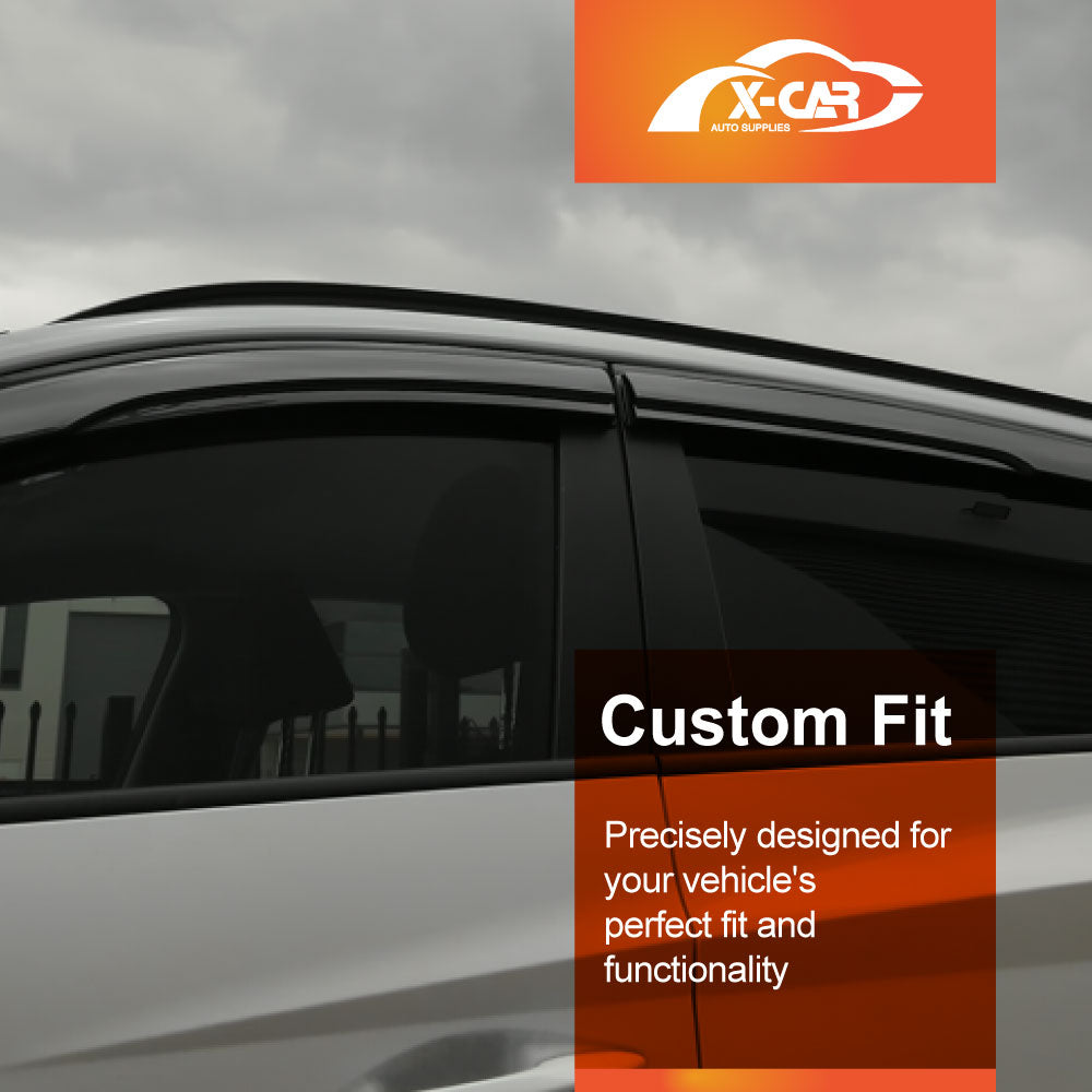 Weathershields for Hyundai Tucson 2021-Onwards Car Weather Shields Wind Deflectors Window Sun Visor 4-Piece Set