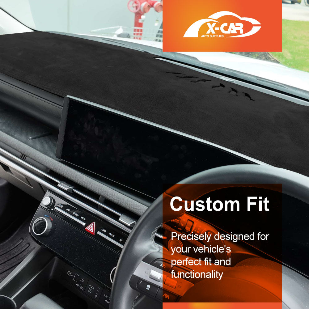 Dash Mat for Hyundai Tucson With HUD 2025-Onwards Non-Slip Microfiber Pad Cover Interior Accessories