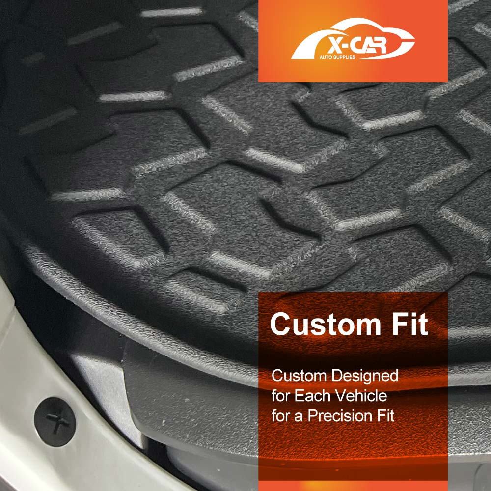 Floor Mats Boot Liner for Suzuki Jimny 3-Door Auto Transmission 2018-Onwards All Weather Heavy Duty Cargo Car Trunk Luggage Tray