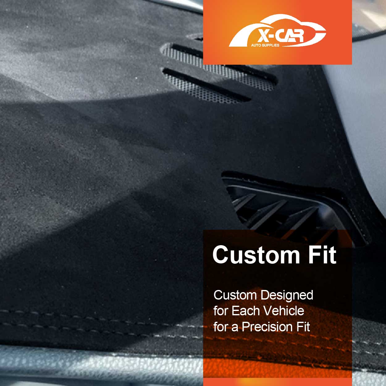 Dash Mat for Toyota Kluger 2014-2021 Non-Slip Microfiber Pad Cover Interior Accessories