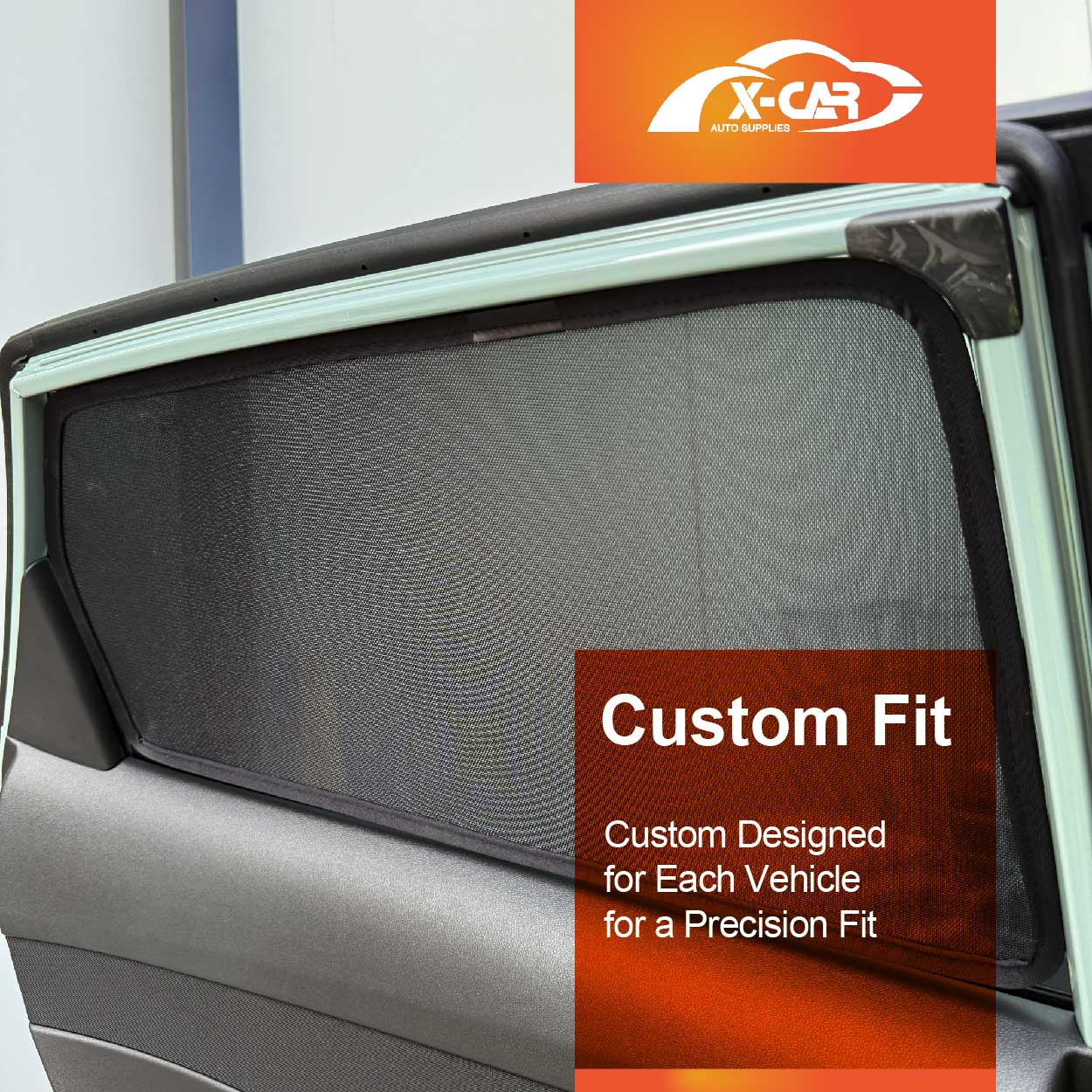 Rear Window Sun Shade for Hyundai Kona 2023-2025 Car Sun Blind Mesh