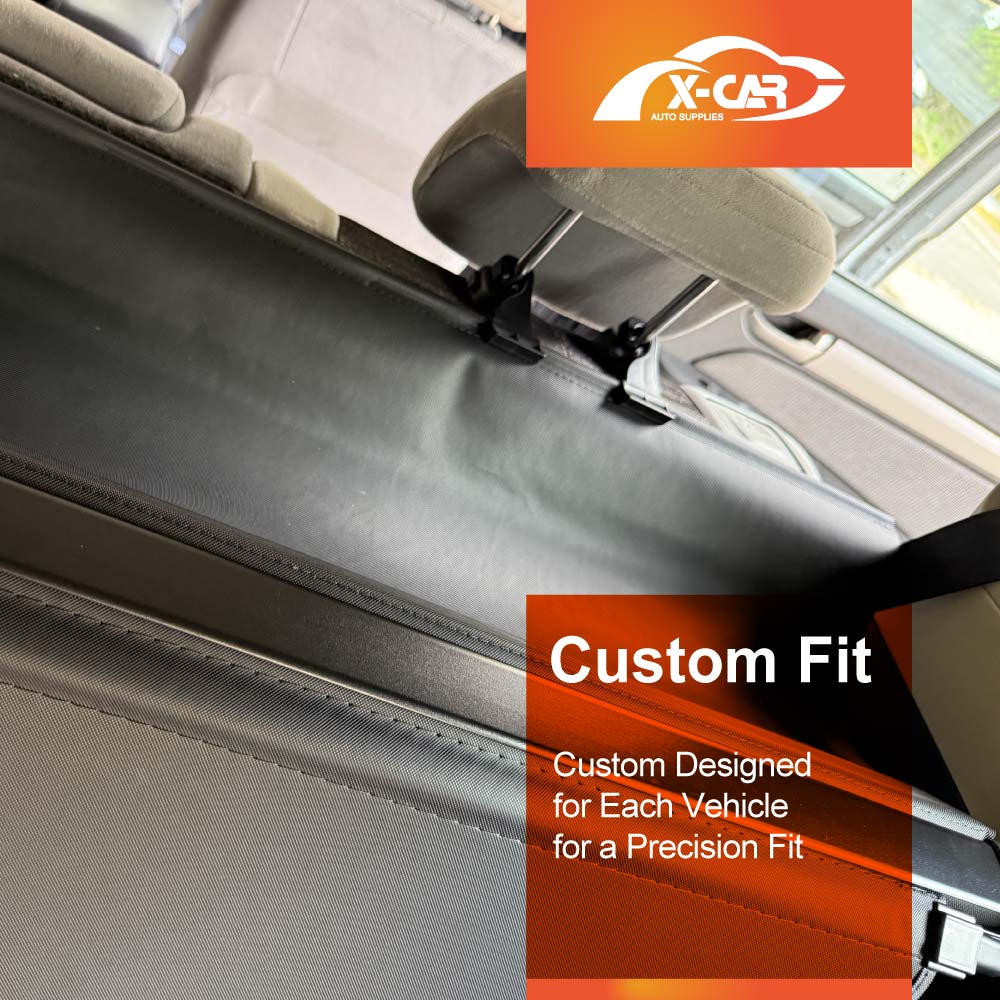 Retractable Car Trunk Shade For Isuzu MU-X MUX 2013-Onwards Rear Cargo Security Shield Luggage Cover