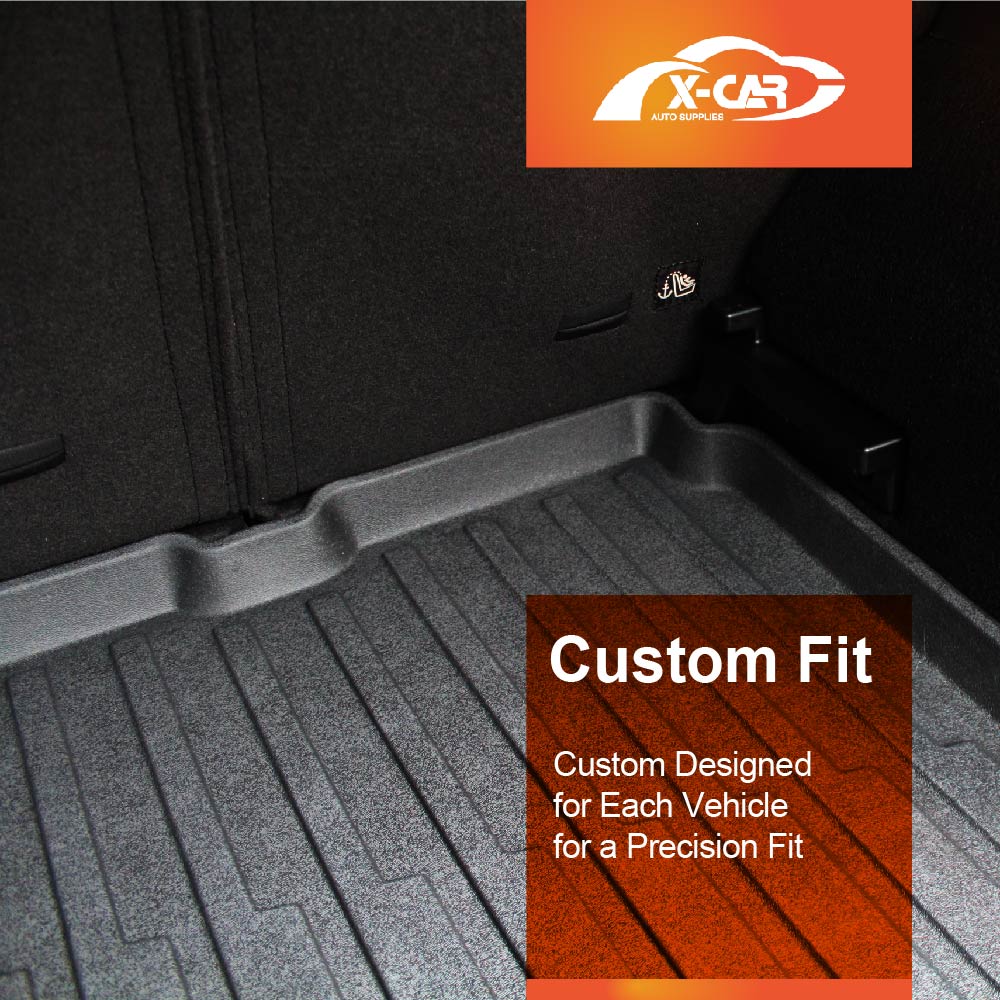 3D Floor Mats Boot Liner Set for MG ZST 2018-2025 All Weather Heavy Duty Cargo Kick Mats Back Seat Protector Cover