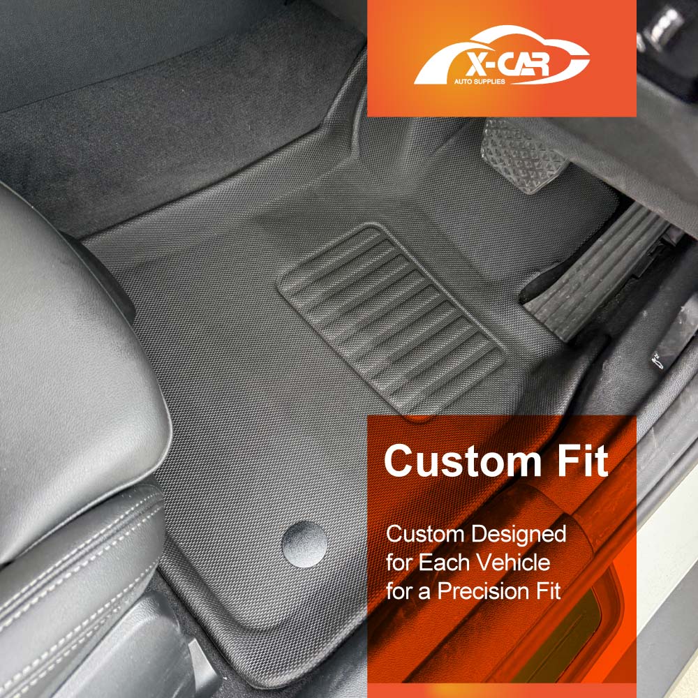 3D Floor Mats for BMW 4 Series G26 Hatch 2021-2024 Heavy Duty All Weather Car Carpet Liner Set Accessories