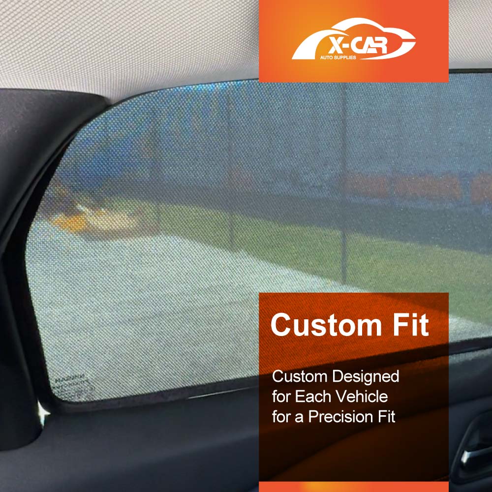 Window Sun Shades for Nissan QASHQAI J12 Series 2022-Onwards Car Custom Windscreen Shade Sun Blind Mesh