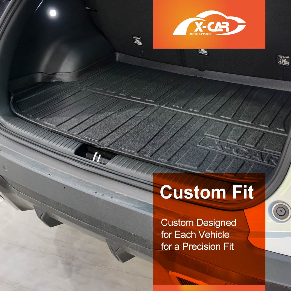 3D Floor Mats Boot Liner Set for GAC EMZOOM 2025-Onwards Upper Boot Level All Weather Heavy Duty Cargo Car Trunk Luggage Tray