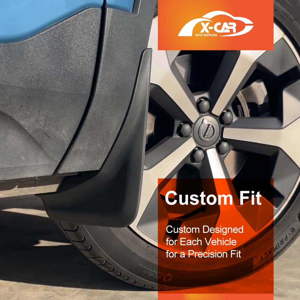 Mud Flaps Splash Guards for Volvo XC40 2018-2025 Mudguard Fender Front and Rear Set of 4