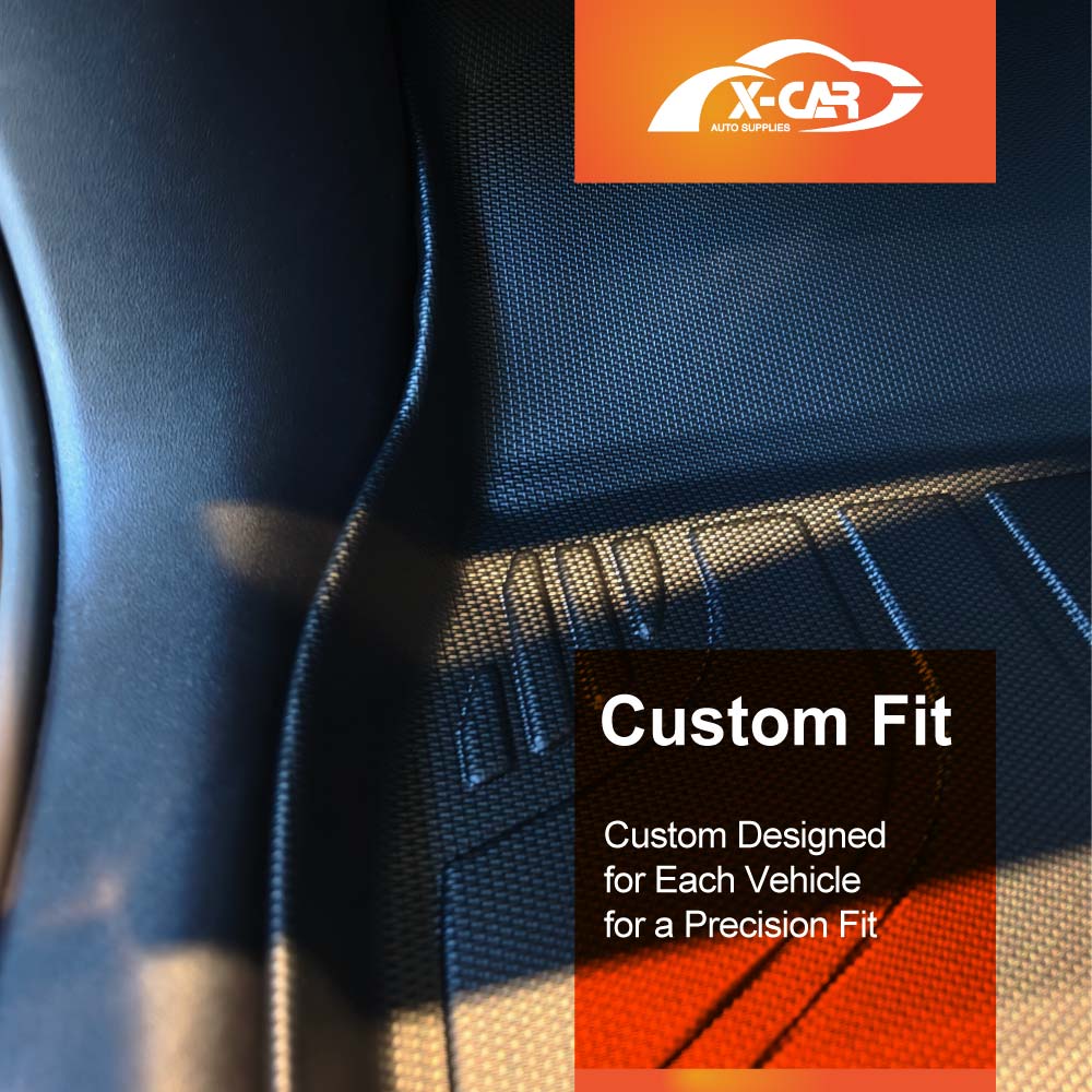 3D Floor Mats Boot Liner Set for BYD SEALION 7 SEALION7 2025-Onwards All Weather Front Trunk Cargo Kick Mats Back Seat Protector Cover