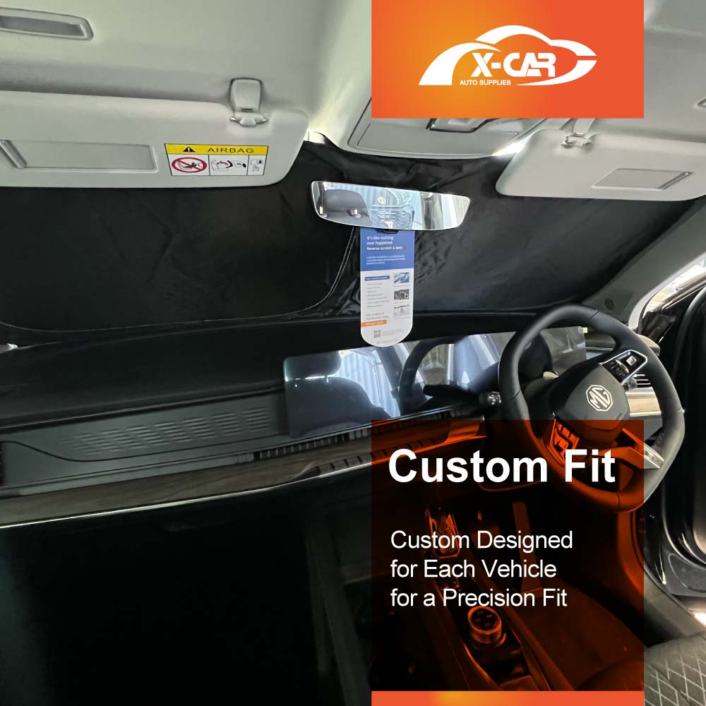 WindScreen Sun Shade for MG QS 2025-Onwards Blocks UV Rays Foldable Custom Wind Screen Sun Visor Protector