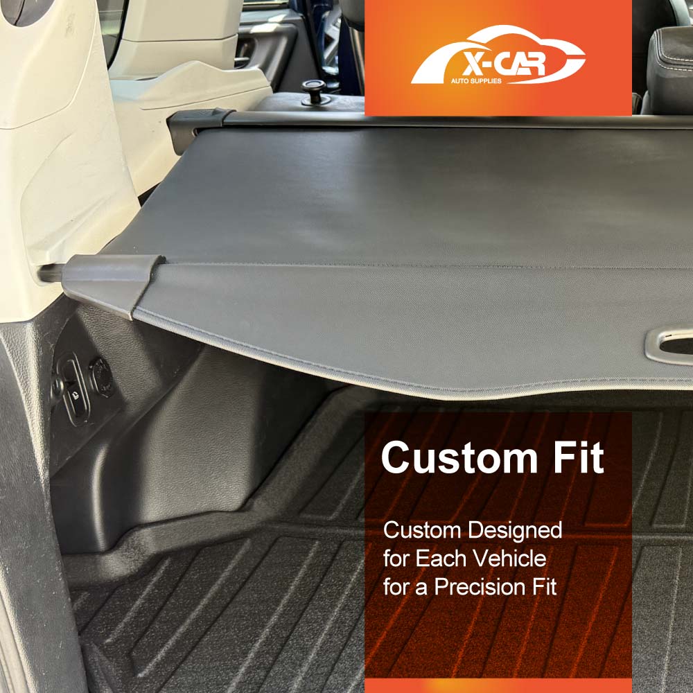 Retractable Car Trunk Shade Rear Cargo Security Shield Luggage Cover for Subaru Forester with Manual Tailgate 2012-2018