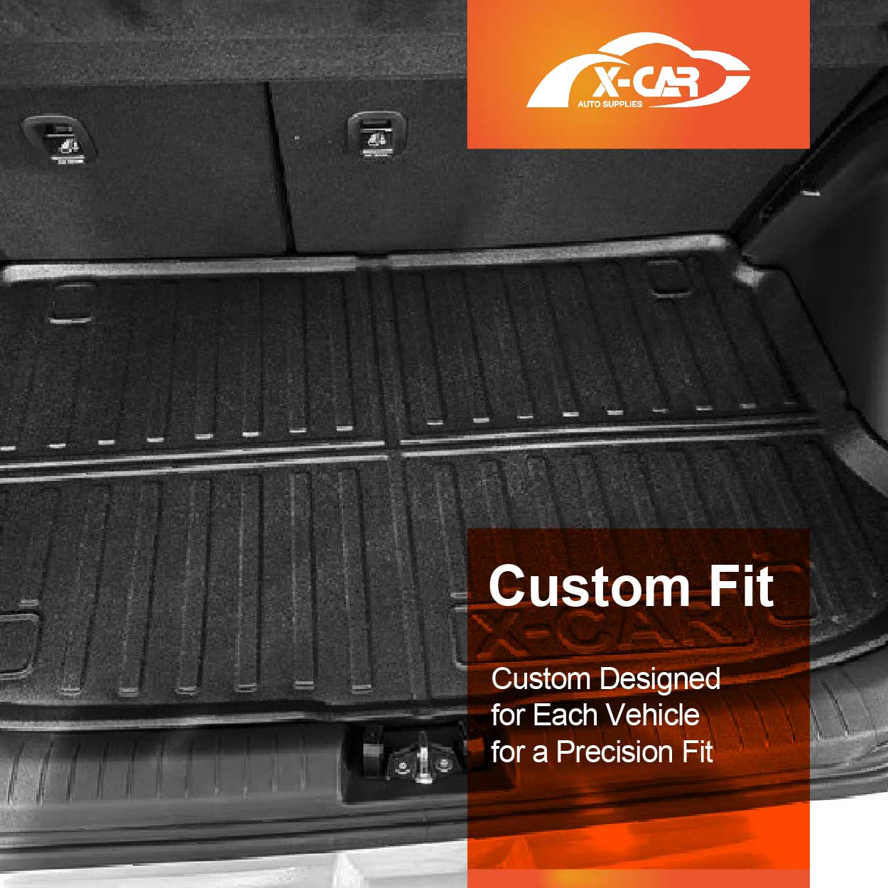 Boot Liner for Hyundai Venue 2019-2025 Heavy Duty Cargo Trunk Mat Luggage Tray