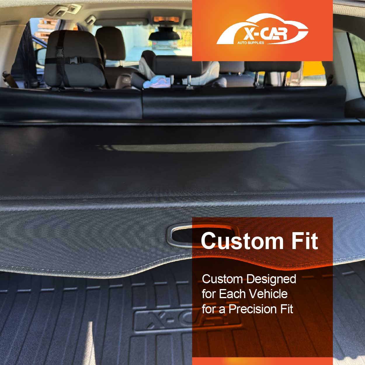 Retractable Car Trunk Shelf Shade Rear Cargo Security Shield Luggage Cover for Toyota Kluger 2014-2021