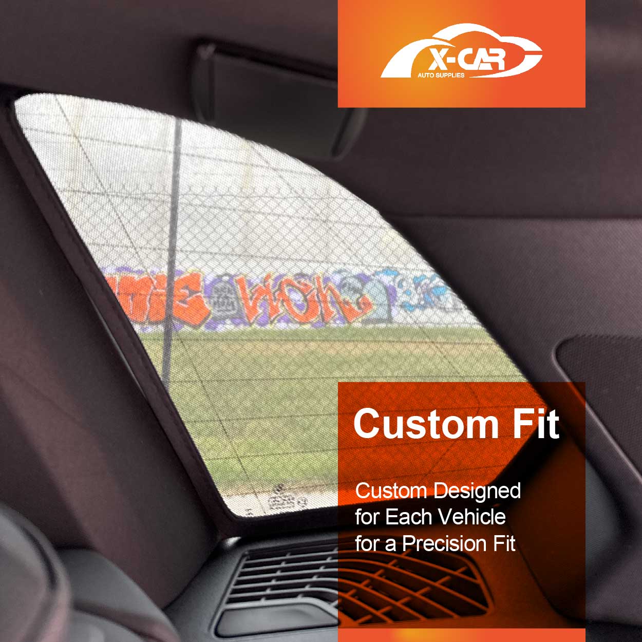 Rear Port Window Sun Shade for BMW X5 2018-Onwards Car Sun Blind Mesh