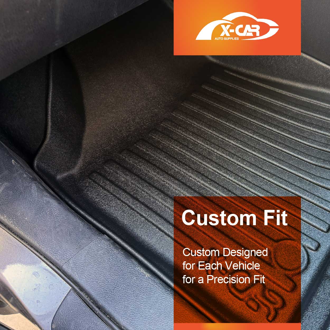 Front Rear Floor Mats for Toyota Kluger 2014-2021 Heavy Duty All Weather Car Mats Carpet Liner Set