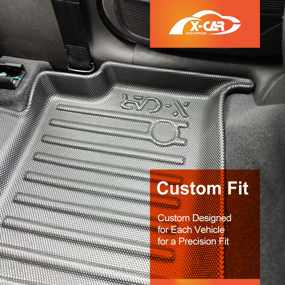 3D Floor Mats Boot Liner Set for Chery Tiggo 4 Hybrid 2025-Onwards All Weather Heavy Duty Cargo Car Trunk Luggage Tray