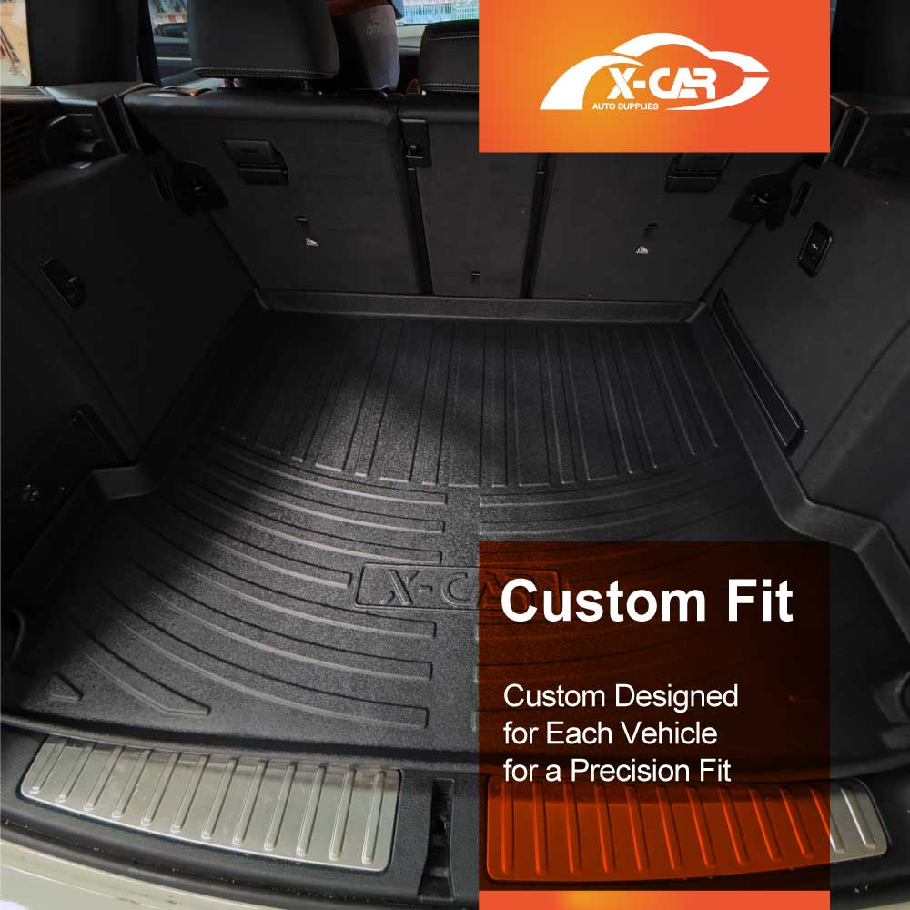 3D Floor Mats Boot Liner for BMW X3 2011-2017 F25 Series All Weather Heavy Duty Cargo Car Trunk Luggage Tray