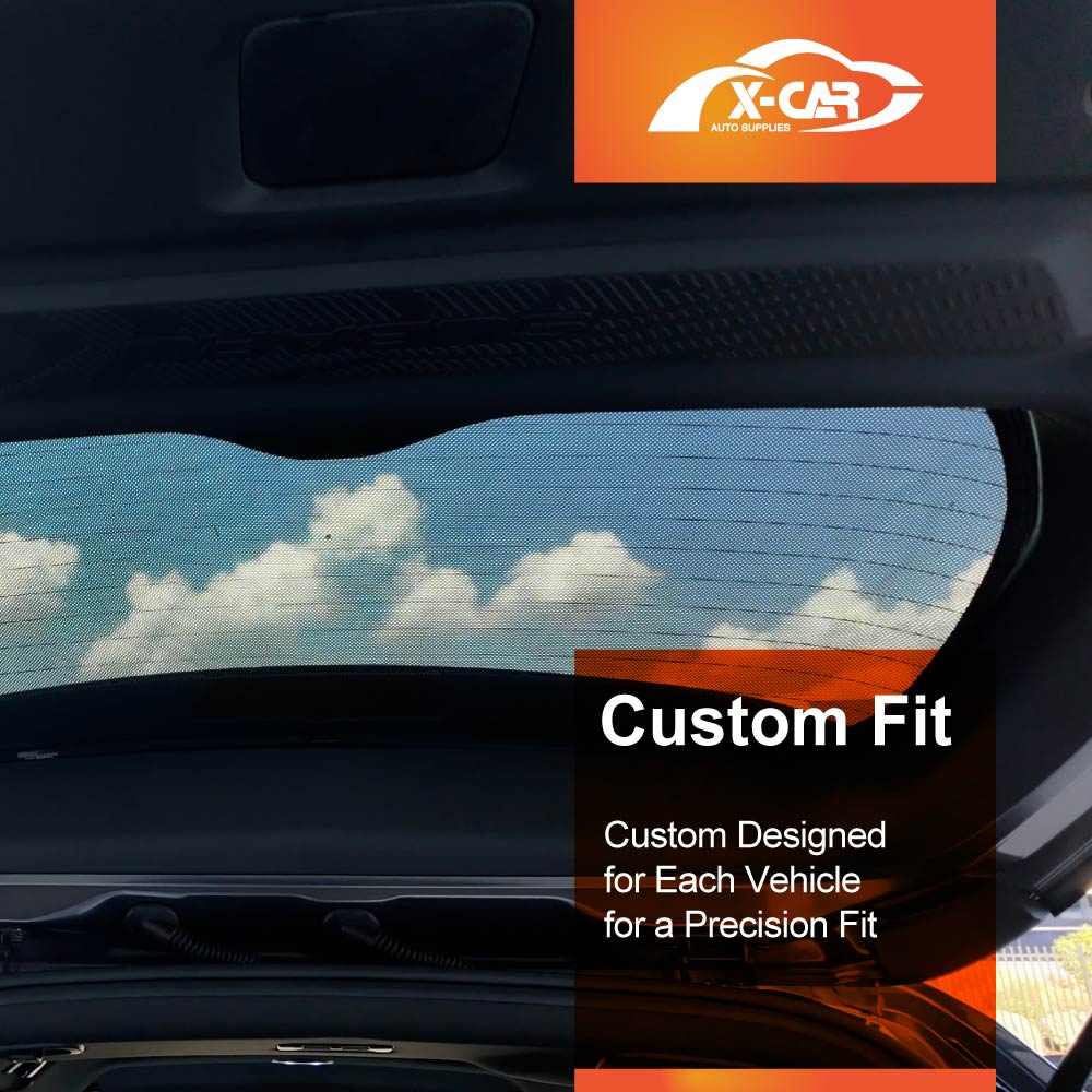 Rear Windscreen Sun Shade for Subaru Forester 6th Gen 2025-Onwards Car UV Protection Custom Rear Windscreen Shade SunBlind Mesh
