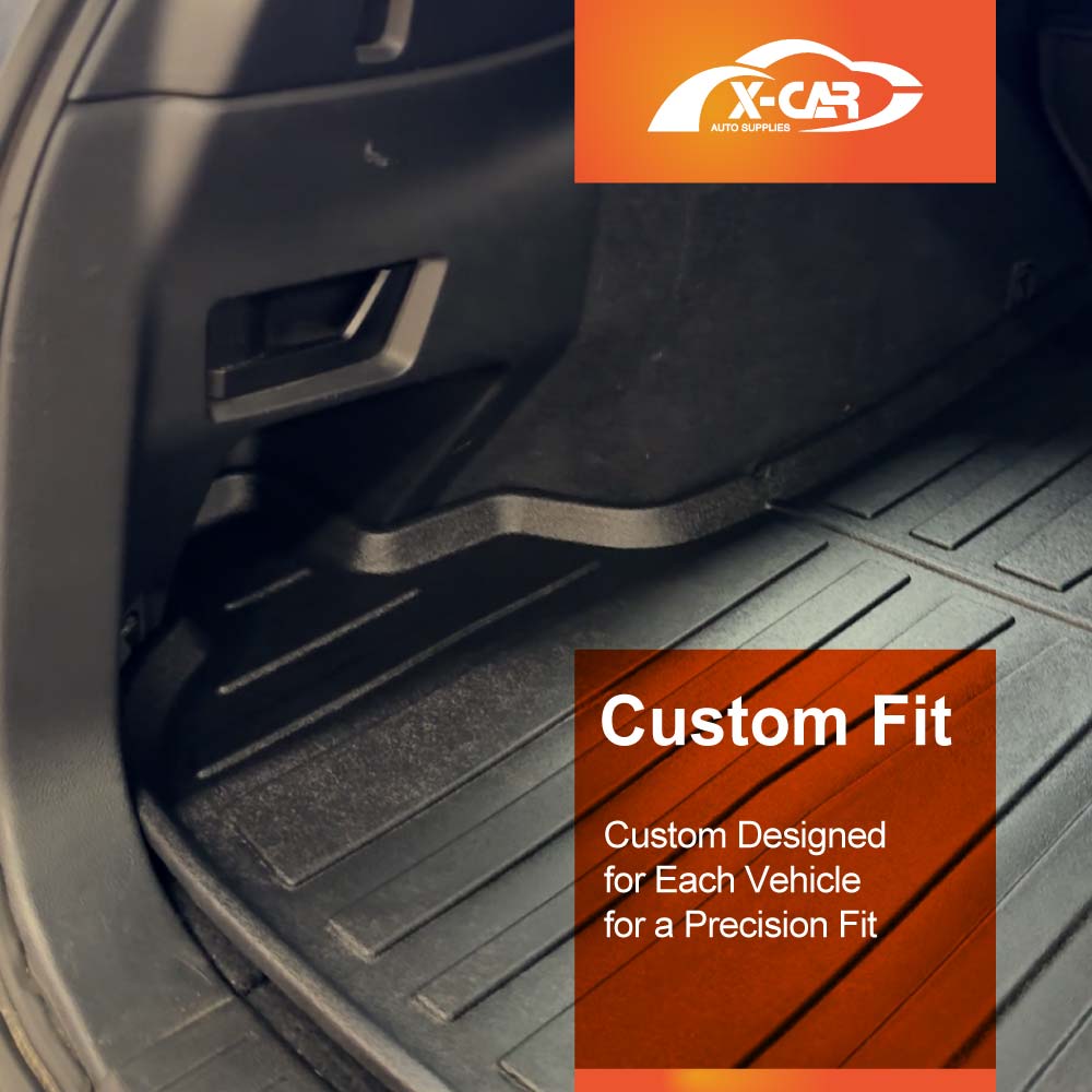 3D Floor Mats Boot Liner Set for Subaru Outback 2015-2020 All Weather Heavy Duty Cargo Car Trunk Luggage Tray