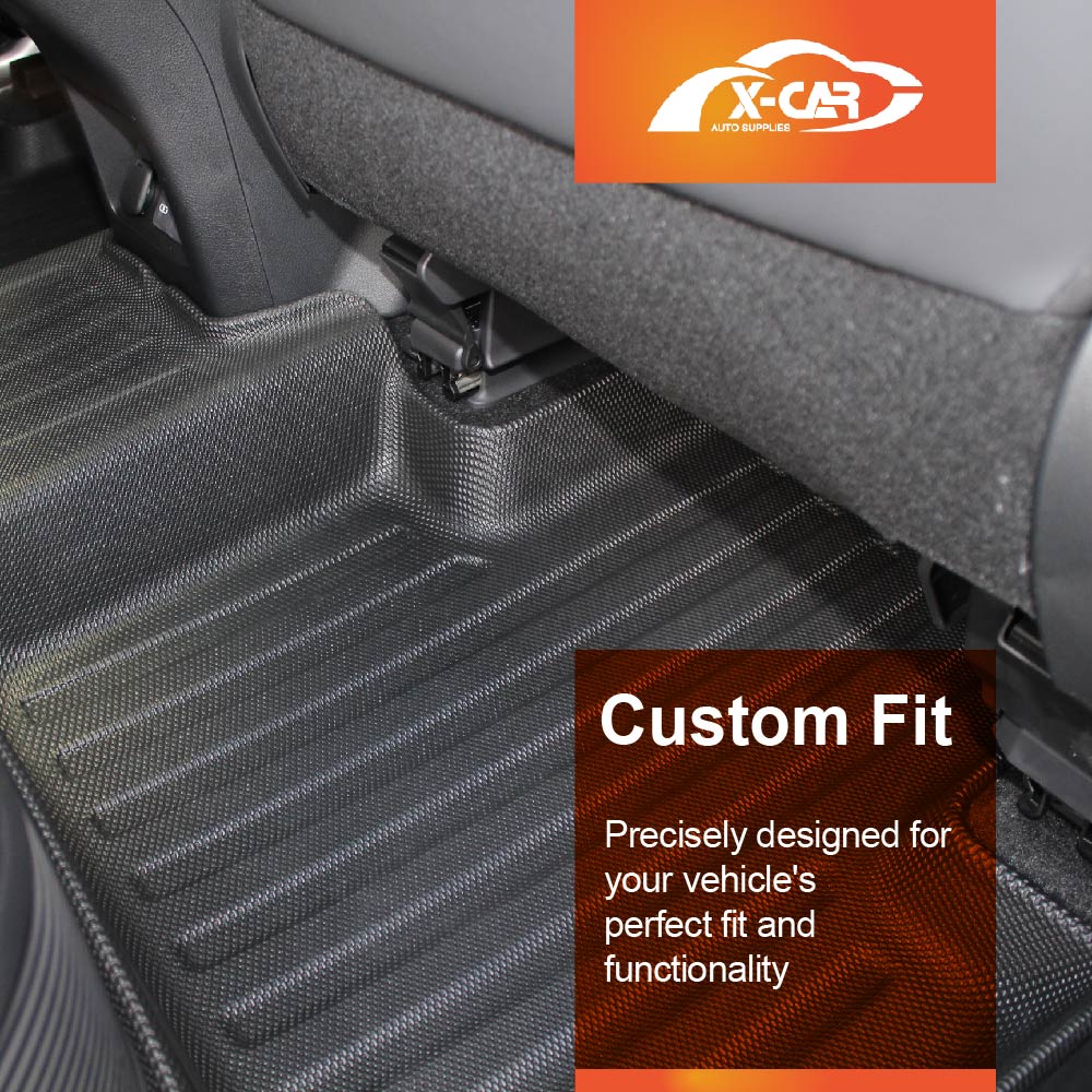 Floor Mats Boot Liner Set for Lexus NX250 NX350 NX350h NX450h 2022-Onwards Heavy Duty Car Trunk Cargo Kick Back Seat Cover