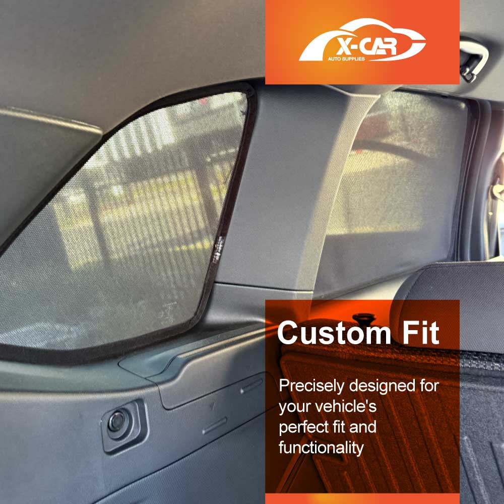 Rear Port Window Sun Shades for Subaru Forester 6th Gen 2025-Onwards Car Sun Blind Mesh