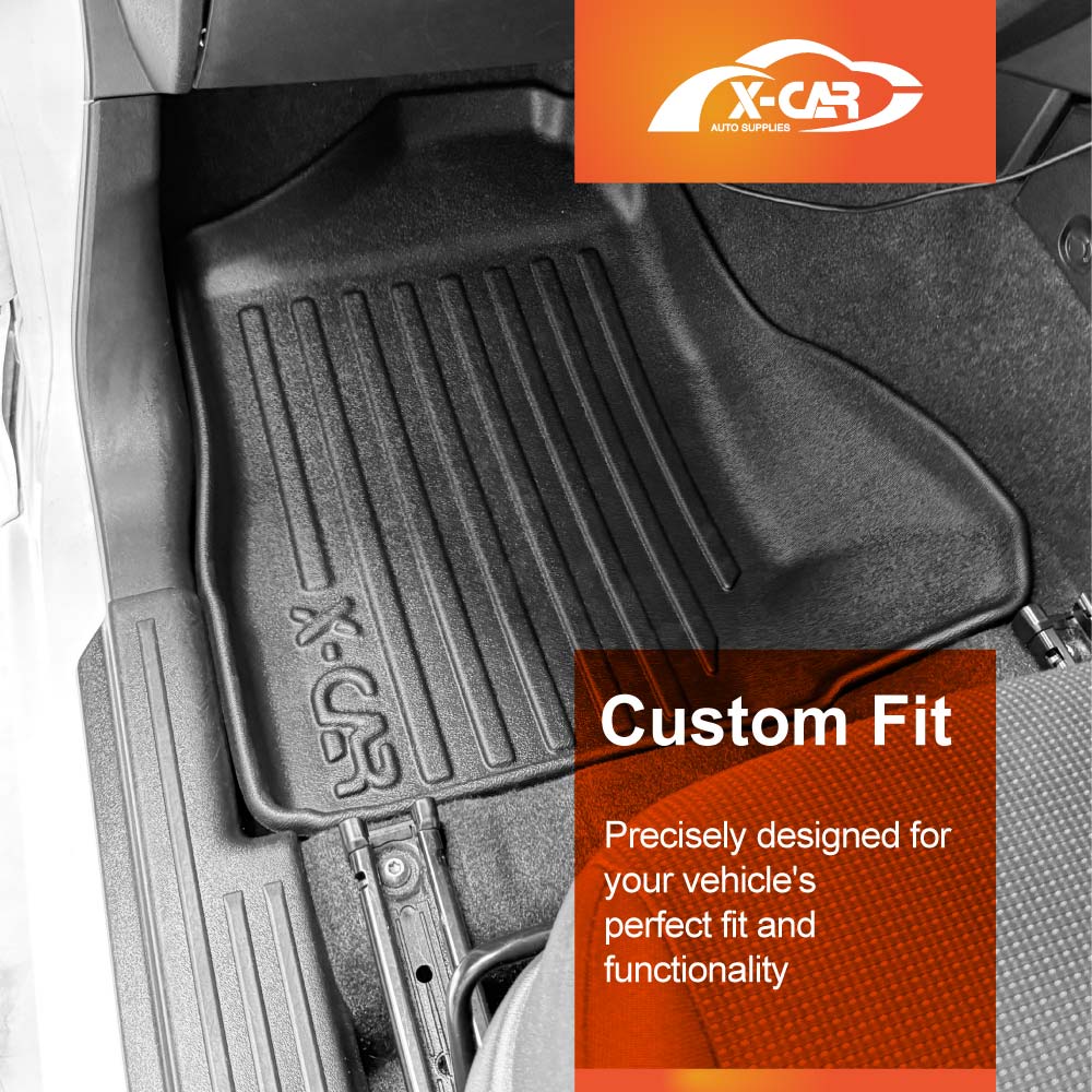 Floor Mat Boot Liner Back Seat Protector for Suzuki Jimny XL 5-Door Auto Transmission 2023-2025 Heavy Duty Cargo Car Trunk Kick Mats Cover