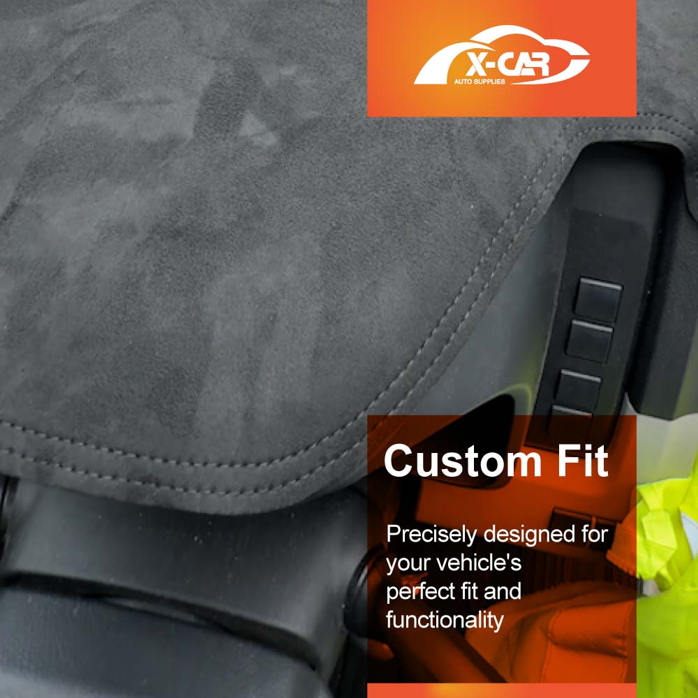 Dash Mat for Toyota HiAce Van 2019-Onwards Non-Slip Microfiber Pad Cover Interior Accessories