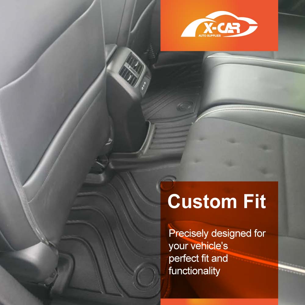 3D Floor Mats Boot Liner for Honda ZR-V ZRV 2023-Onwards All Weather Heavy Duty Cargo Car Trunk Luggage Tray