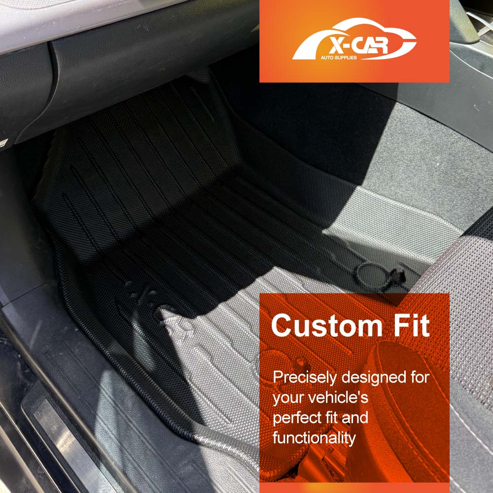 3D Floor Mats Boot Liner Set for Subaru Outback 2015-2020 All Weather Heavy Duty Cargo Car Trunk Luggage Tray