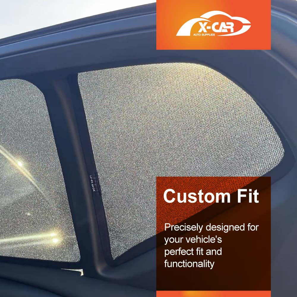 Window Sun Shades for Volvo XC40 2018-Onwards Car UV Protection Windscreen Blind Mesh