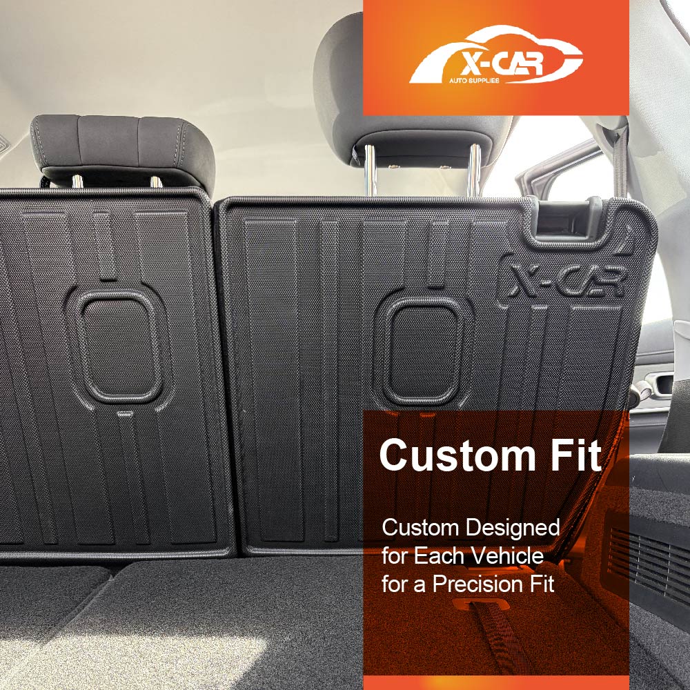 3D Floor Mats Boot Liners for Chery Tiggo 8 Pro Max 2024-Onwards All Weather Heavy Duty Cargo Kick Back Seat Protector Cover Set of 9