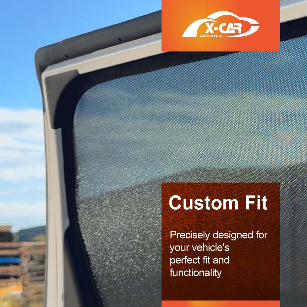 Port Rear Window Sun Shade for LDV D90 2017-2024 Car Sun Blind Mesh