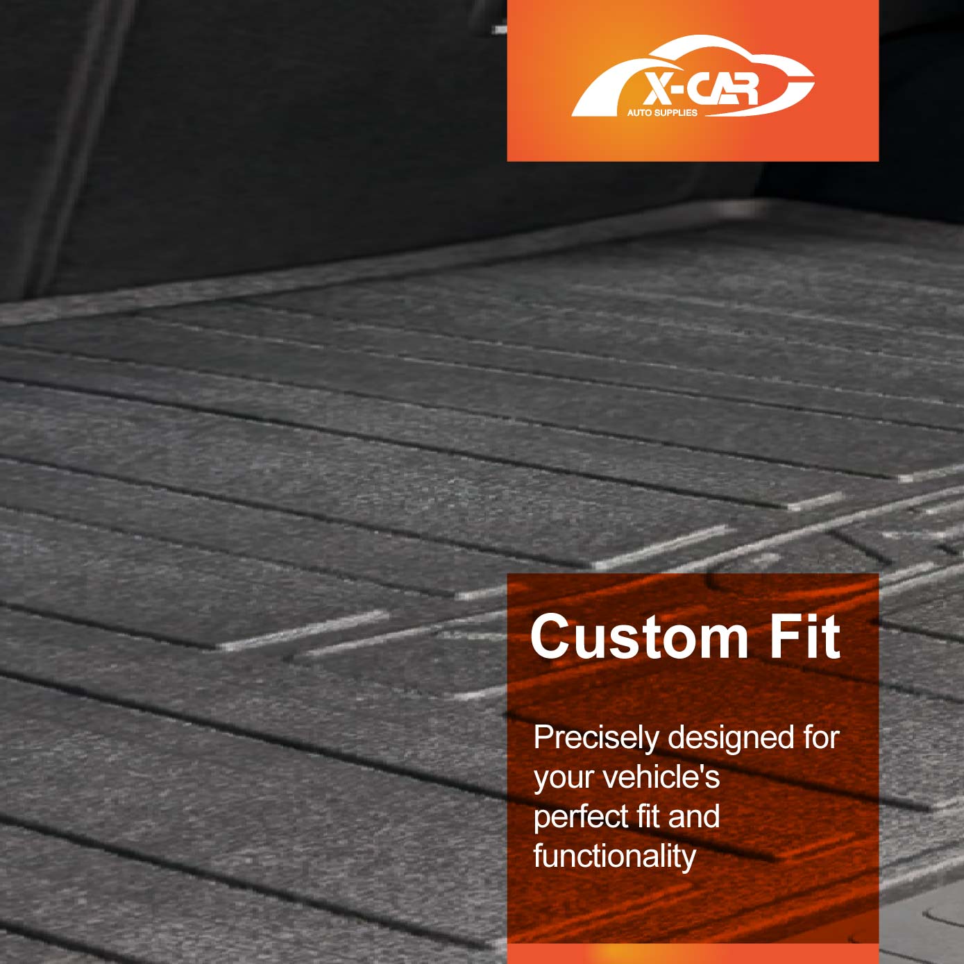 Floor Cargo Boot Side Kick Mats for GWM Tank 300 2023-2025 Car Trunk Back Seat Protector Liner Mat