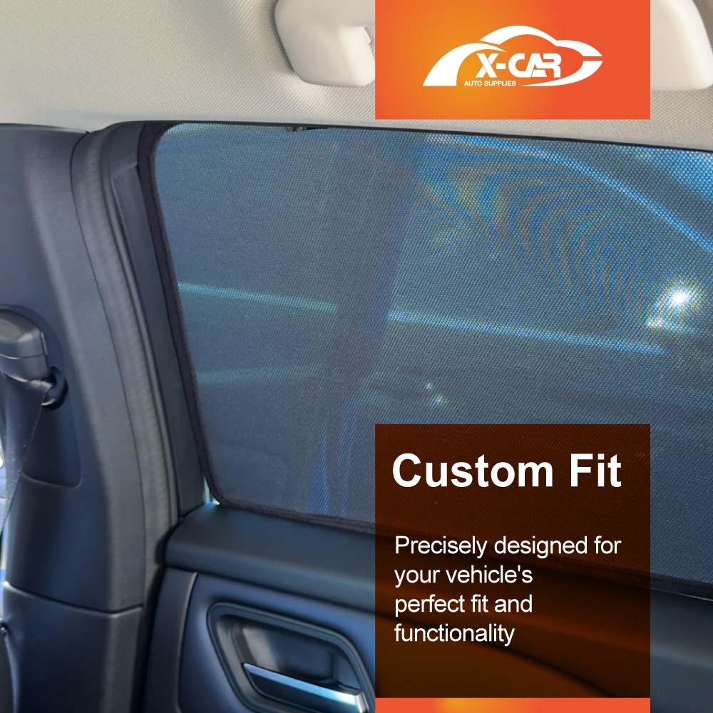 Window Sun Shades for Nissan QASHQAI J12 Series 2022-Onwards Car Custom Windscreen Shade Sun Blind Mesh
