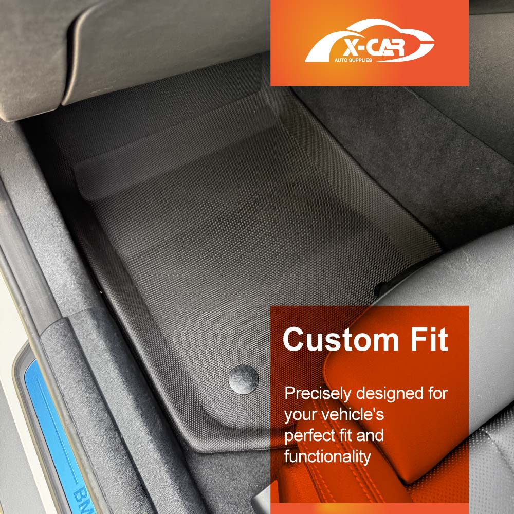 3D Floor Mats for BMW 4 Series G26 Hatch 2021-2024 Heavy Duty All Weather Car Carpet Liner Set Accessories