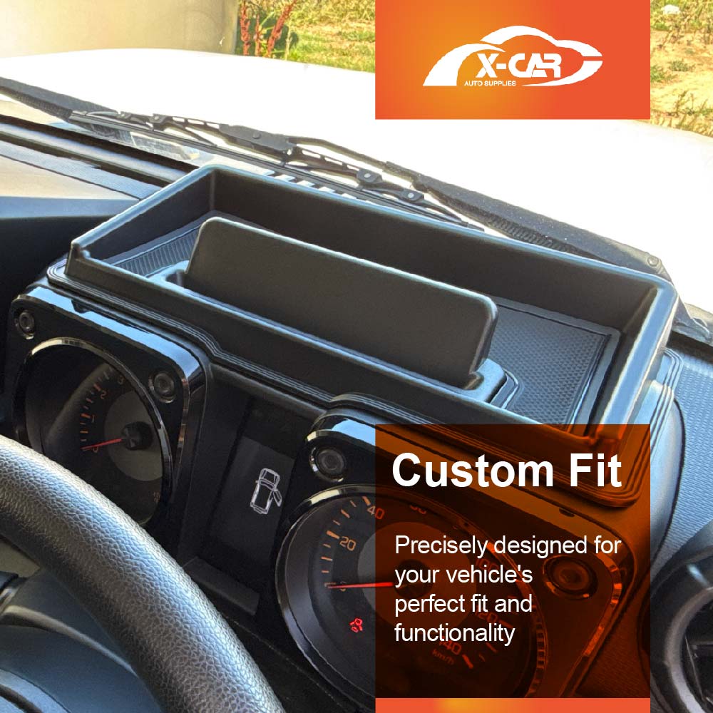 Dash Center Console Organizer for Suzuki Jimny 3-Door 2018-Onwards Dashboard Storage Box Phone Stand Tray