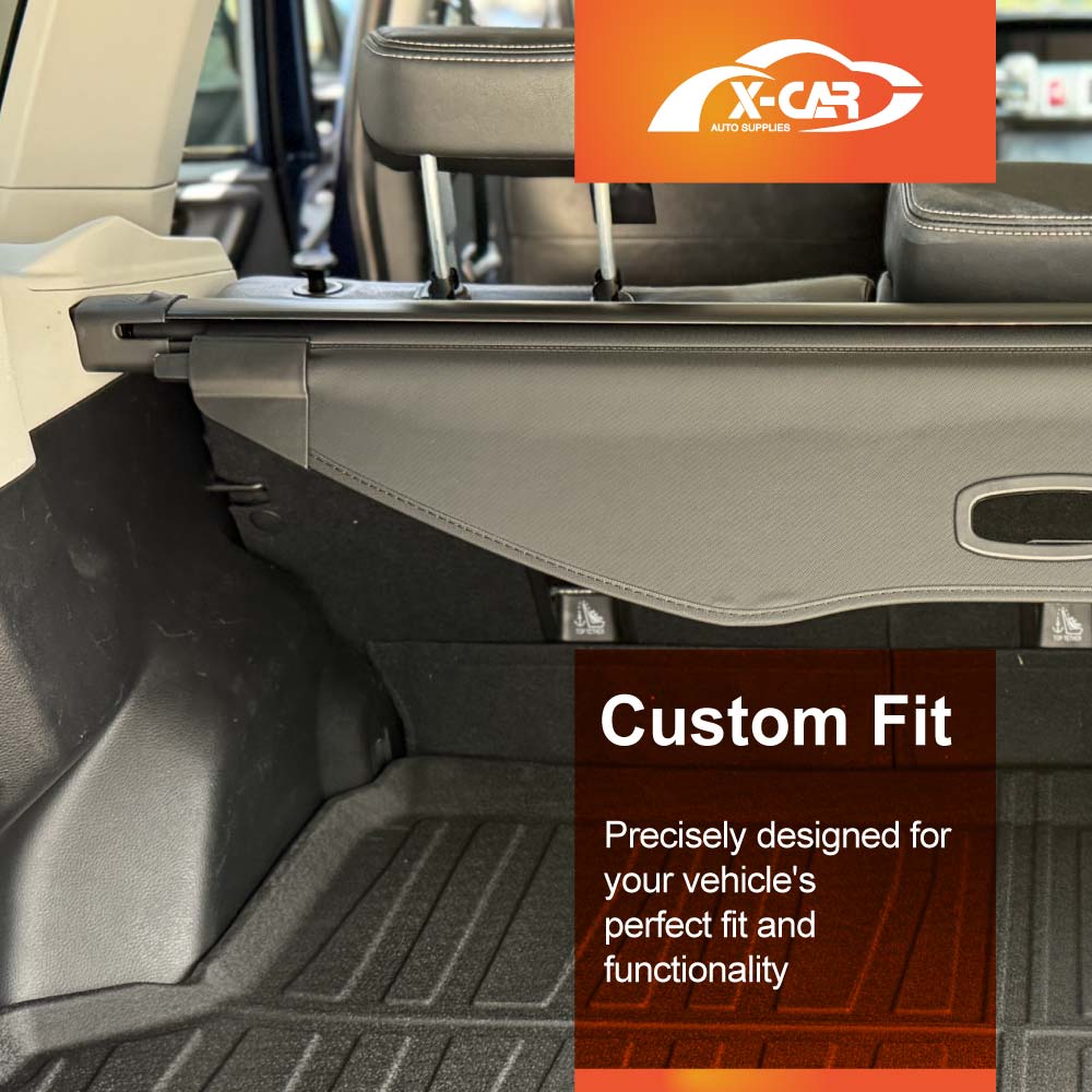 Retractable Car Trunk Shade Rear Cargo Security Shield Luggage Cover for Subaru Forester with Manual Tailgate 2012-2018
