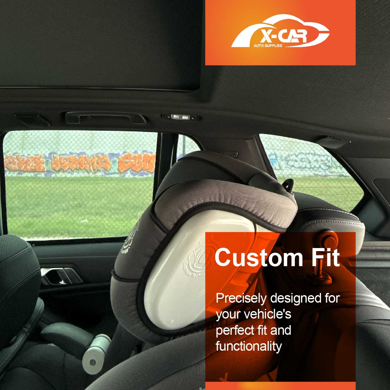 Rear Window Sun Shade for BMW X5 2018-Onwards Car Sun Blind Mesh