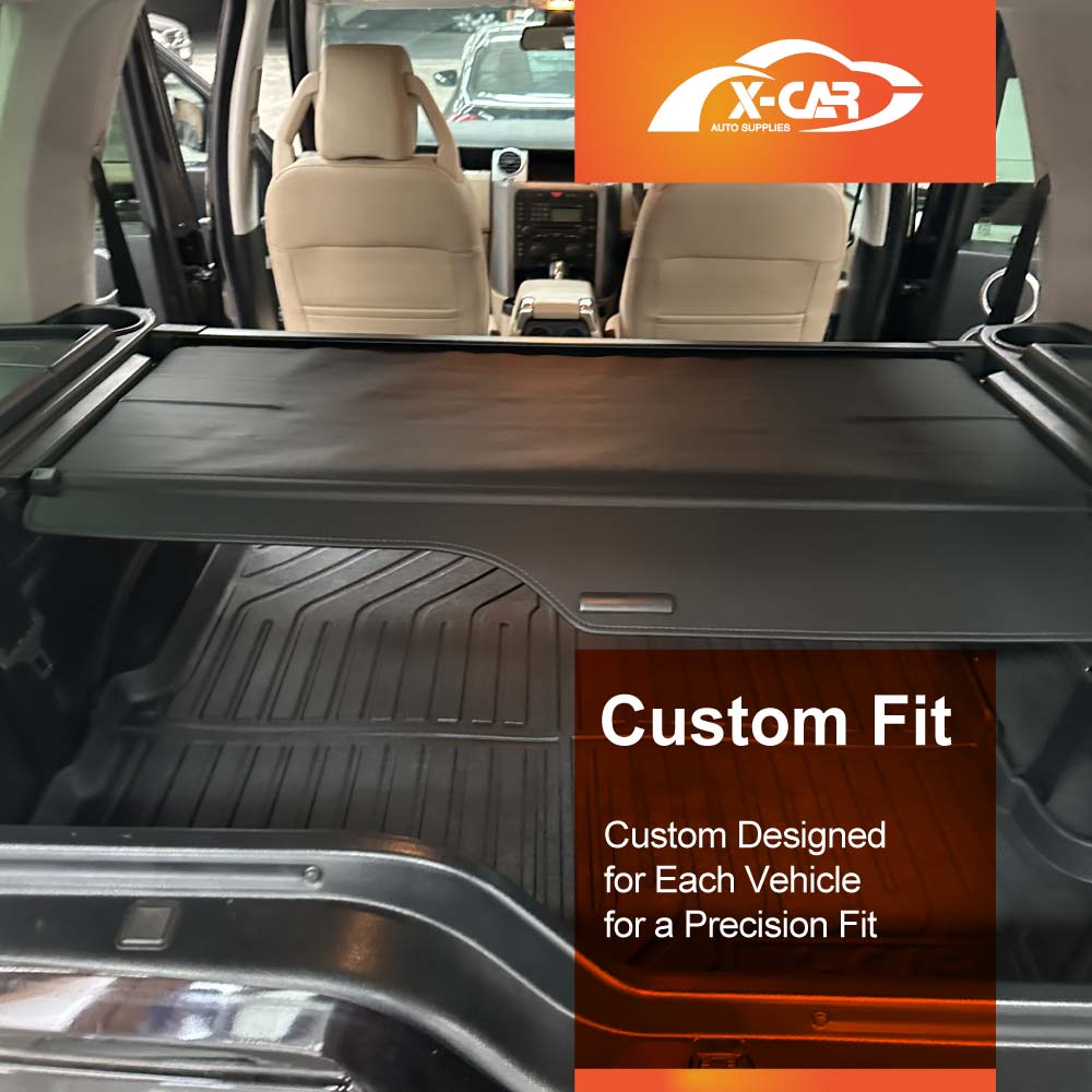 Retractable Car Trunk Shade Rear Cargo Security Shield Luggage Cover For Land Rover Discovery 3 4 2004-2016