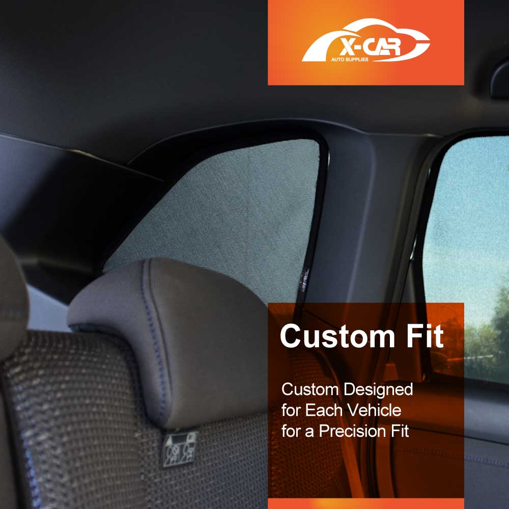 Port Window Sun Shades for Subaru Forester 6th Gen 2025-Onwards UV Protection Car Sunshade Blind Mesh