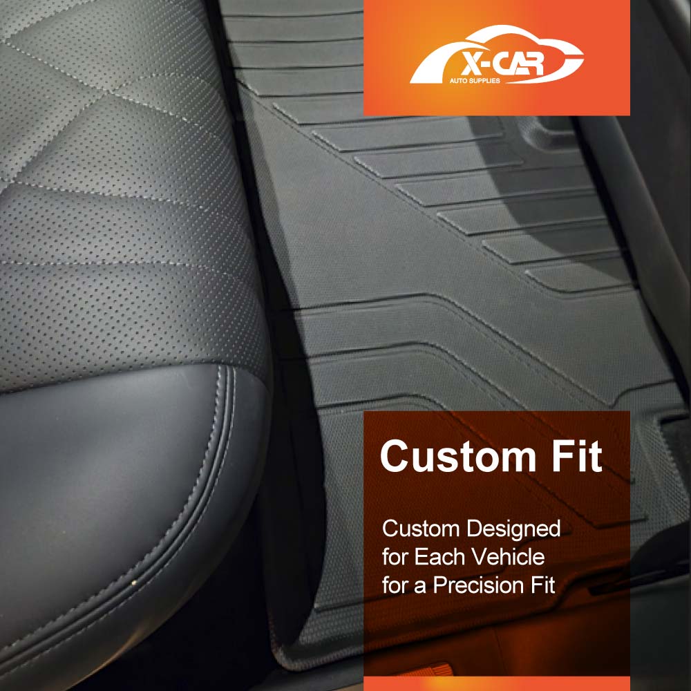 3D Floor Mats for Omoda Omoda 9 2025-Onwards Heavy Duty All Weather Car Mats Carpet Liner Set Car Accessories