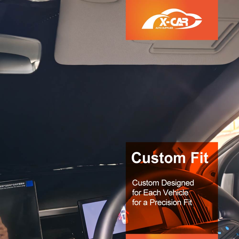WindScreen Sun Shade for BYD SEALION 6 SEALION6 2024-Onwards Blocks UV Rays Foldable Custom Wind Screen Sun Visor Protector