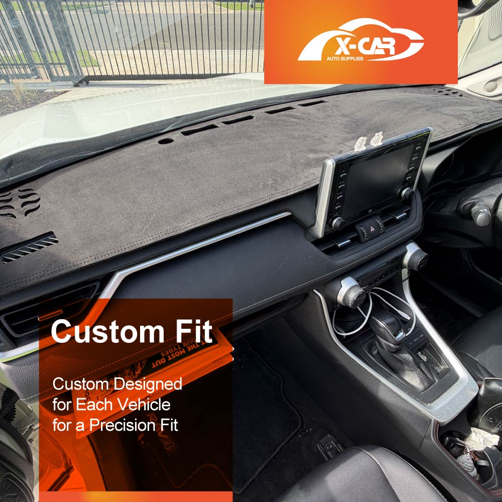 Dash Mat for Toyota Rav4 Rav 4 2019-2025 Non-Slip Microfiber Pad Cover Interior Accessories