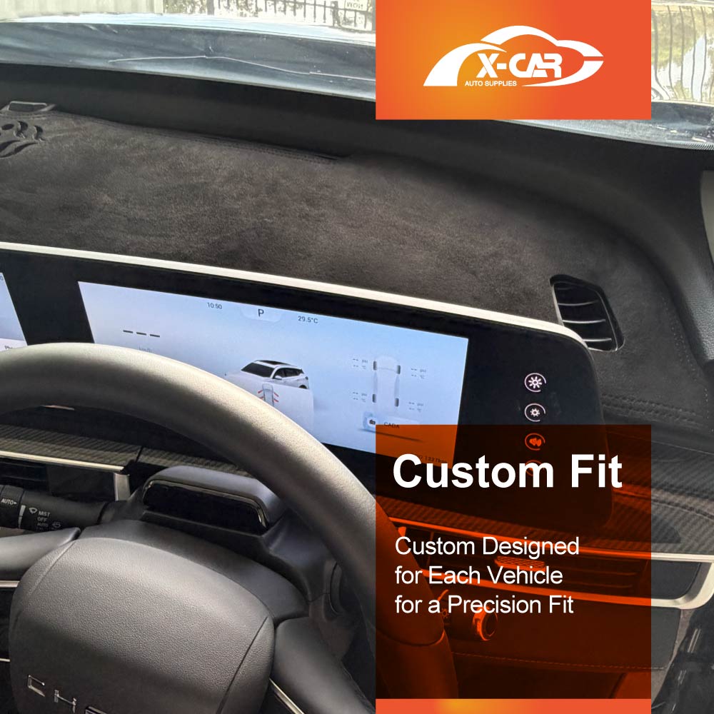 Dash Mat for Chery Tiggo 7 Without HUD 2025-Onwards Non-Slip Microfiber Pad Cover Interior Accessories