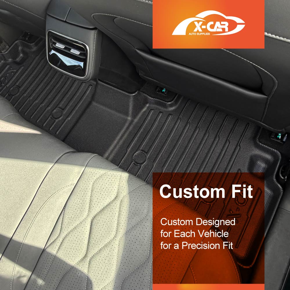 3D Floor Mats Boot Liners for Chery Tiggo 8 Super Hybrid 2025-Onwards All Weather Heavy Duty Cargo Car Trunk Luggage Tray