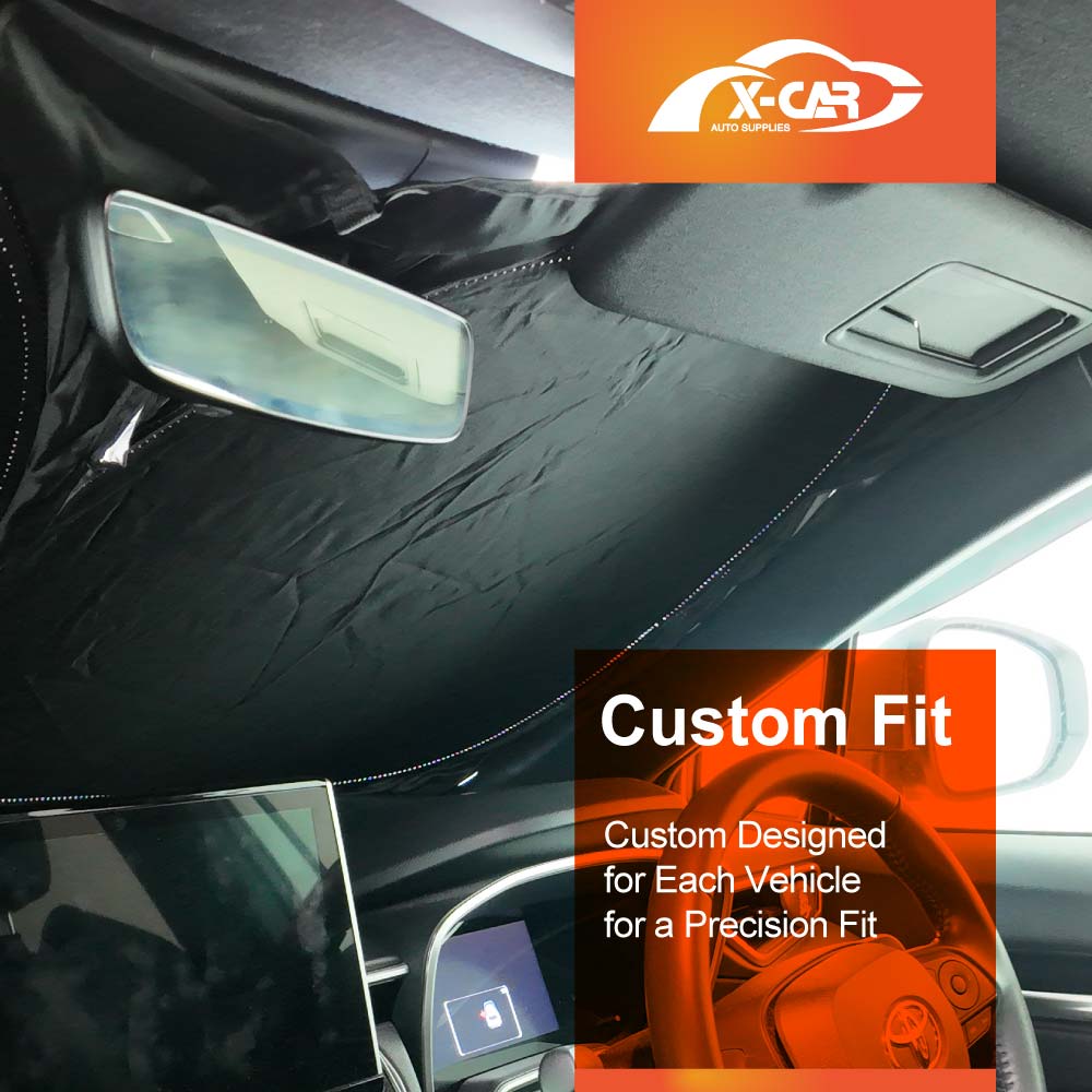 WindScreen Sun Shade for Toyota Corolla Cross 2022-Onwards Blocks UV Rays Foldable Custom Wind Screen Sun Visor Protector
