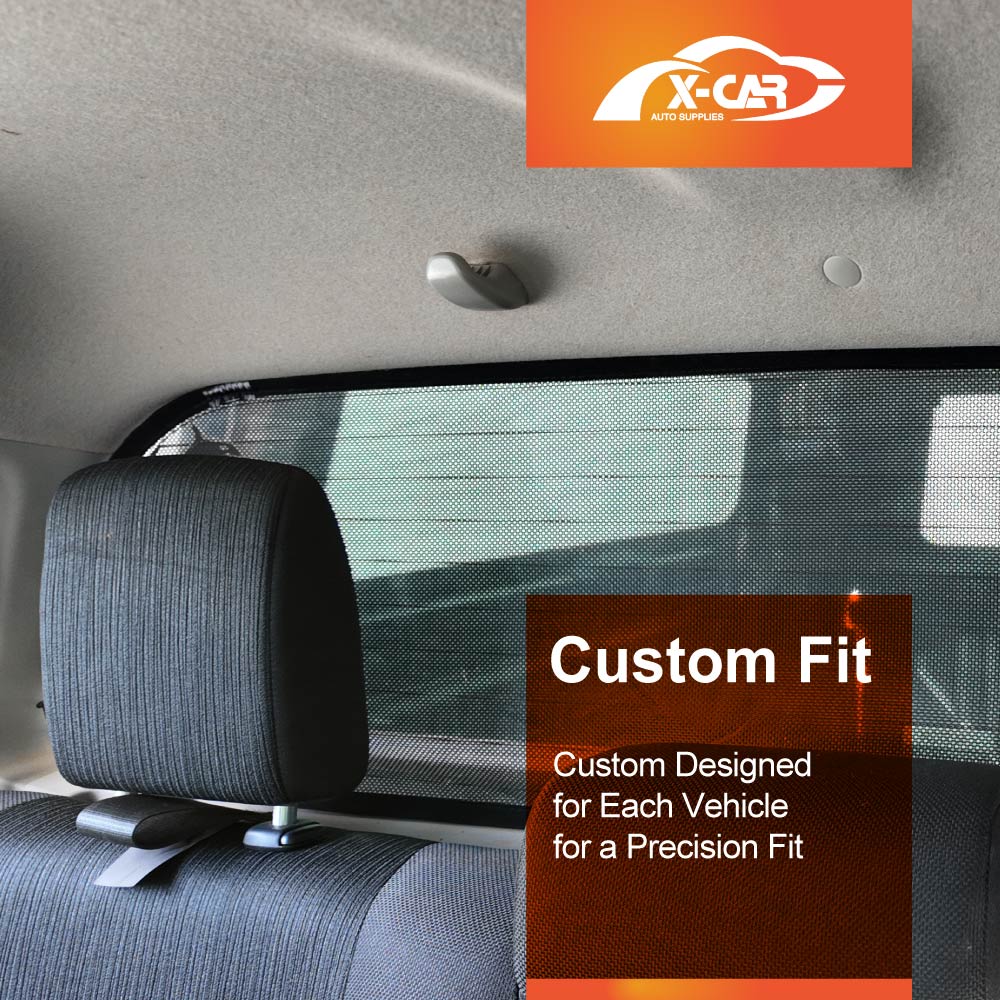 Rear Windscreen Sun Shade for Toyota Hilux Double Cab 2025-Onwards Car Custom Wind Screen Sun Blind Mesh
