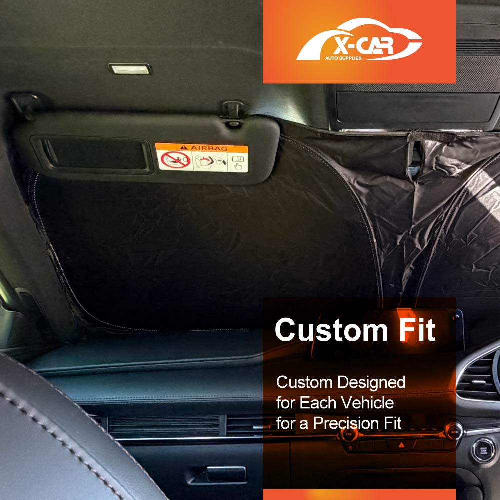 WindScreen Sun Shade for Mazda 3 BP Series 2019-Onwards Blocks UV Rays Foldable Custom Wind Screen Sun Visor Protector