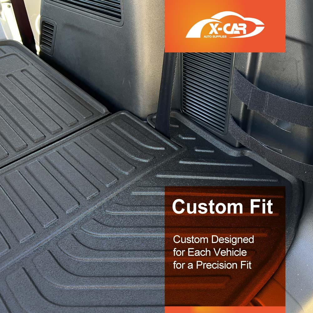 3D Floor Mats Boot Liners for GWM Tank 500 Tank500 2024-Onwards All Weather Heavy Duty Cargo Car Trunk Luggage Tray